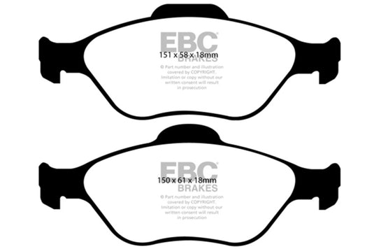 Ebc DP2197/2 EBC Greenstuff Brake Pad Sets
