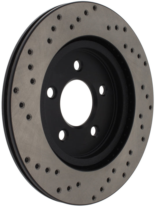 Stoptech 128.61087L ST Drilled Sport Brake Rotors