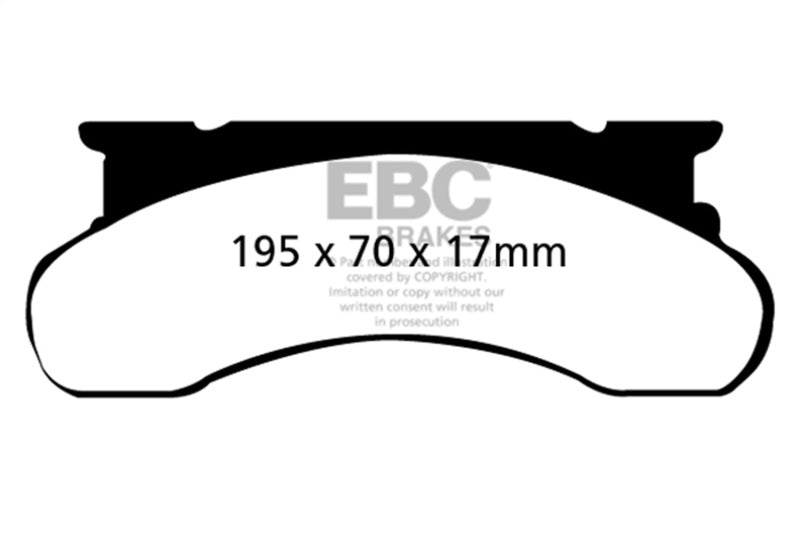 Load image into Gallery viewer, Ebc DP61258 EBC Greenstuff Brake Pad Sets
