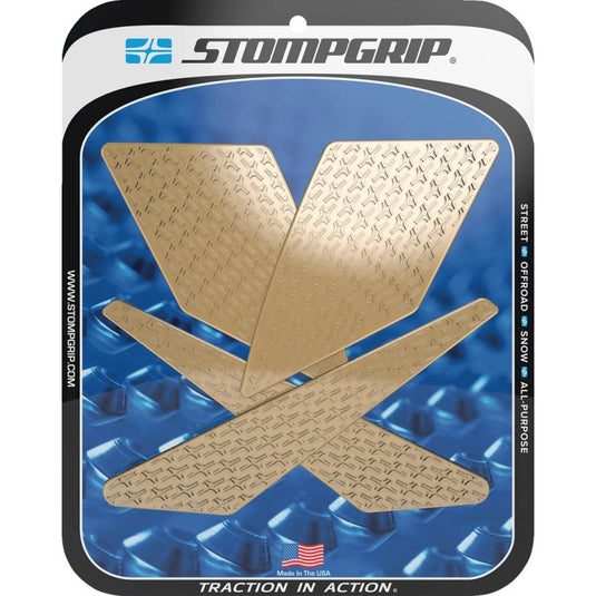 Stompgrip 55-14-0089-1C Icon Profile Traction Tank Grip - Street - Clear