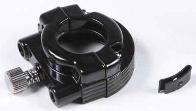 Harddrive 30-665AB Throttle Clamps - Double Cable - Black