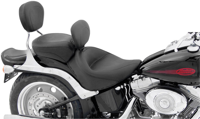 Mustang 79530 Vintage Wide Solo Seat with Removable Backrest