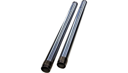 Custom Cycle 710070 43mm Hard Chrome Inverted Fork Tubes - Standard
