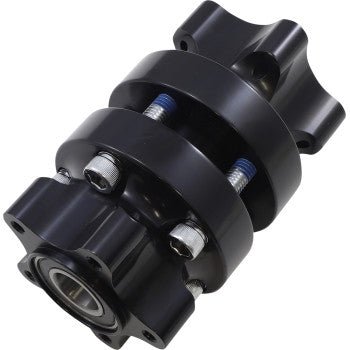 Arlen Ness 71-604 Front Cartridge Hub Kit Dual Disc - Black