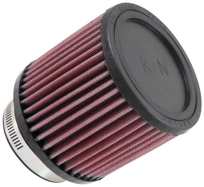 K&N Engineering RB-0900 Universal Round Straight Air Filter - Rubber End Cap