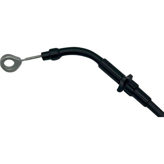 Fat Baggers, Inc. 118000-B EZ Install Upper Clutch Cable - Stock - Black Braided