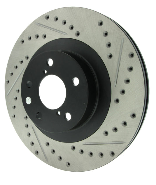 Stoptech 127.47018L ST Slot & Drill Brake Rotors