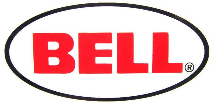 Bell Helmets 112252 Bell Oval Stickers - 60mm/25pk