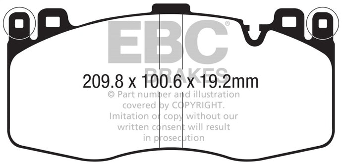 Ebc DP52370NDX EBC Bluestuff Brake Pad Sets