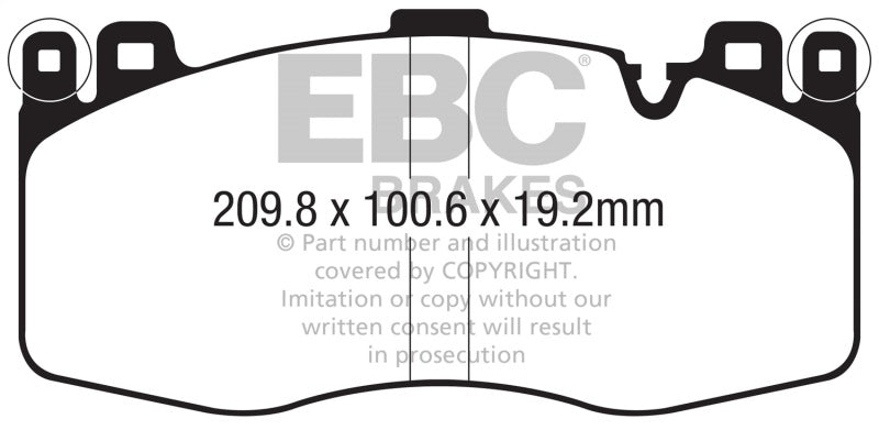 Load image into Gallery viewer, Ebc DP52370NDX EBC Bluestuff Brake Pad Sets
