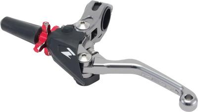 Zeta ZE43-1310 CP Pivot Clutch Lever - Three Finger - Red