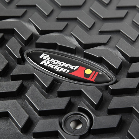 Rugged Ridge 12920.03 RUG Floor Liners - Black