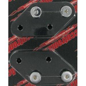 Accutronix FCKB102-B Kick Back Adapter Plate - 1-1/8in. Back and 1in. Up - Black