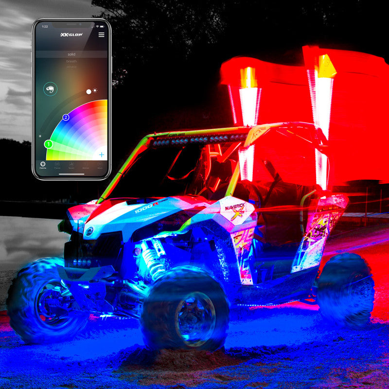 Load image into Gallery viewer, Xkglow XK-WHIPB-STA XKG LED Moto Light Kit
