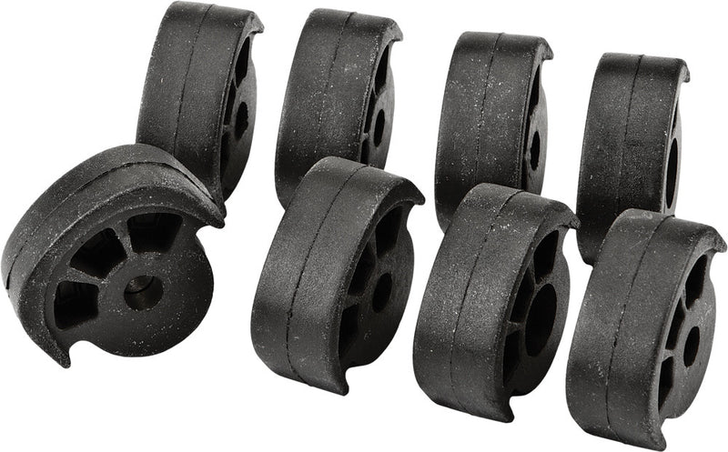 HardDrive 17-0956IR Comfort-Ride Rubber Inserts for Rider Footpegs - 8pc.