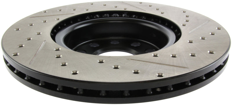 Load image into Gallery viewer, Stoptech 127.33098R ST Slot &amp; Drill Brake Rotors
