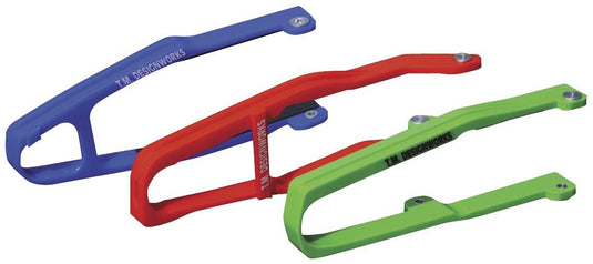 T.M. Designworks DCS-Y85-BU Dirt Cross Super Front Chain Slider - Blue