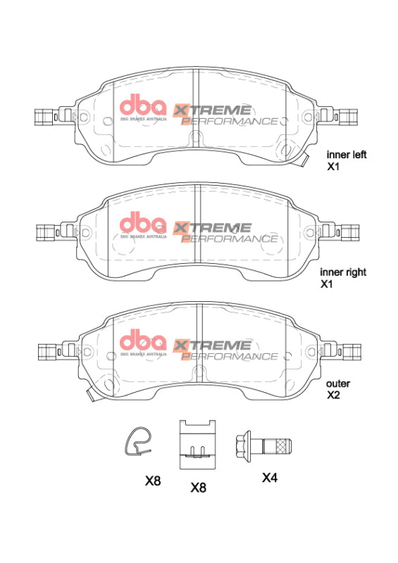 Load image into Gallery viewer, Dba DB2388XP DBA XP Performance Brake Pads
