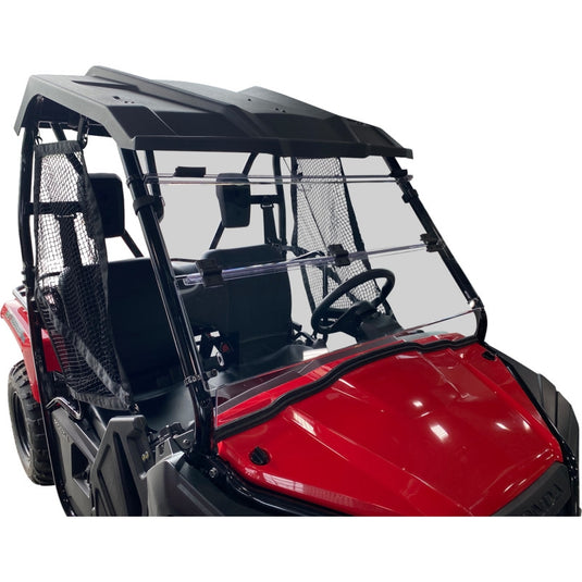 Moose Offroad V000351-12200M Deluxe Full Folding Windshield