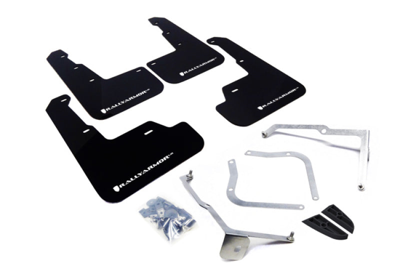 Load image into Gallery viewer, Rally Armor MF32-UR-BLK/WH RAL UR Blk Flap/Wht Logo
