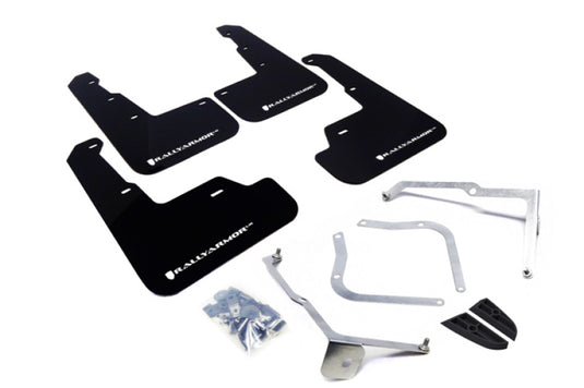 Rally Armor MF32-UR-BLK/WH RAL UR Blk Flap/Wht Logo