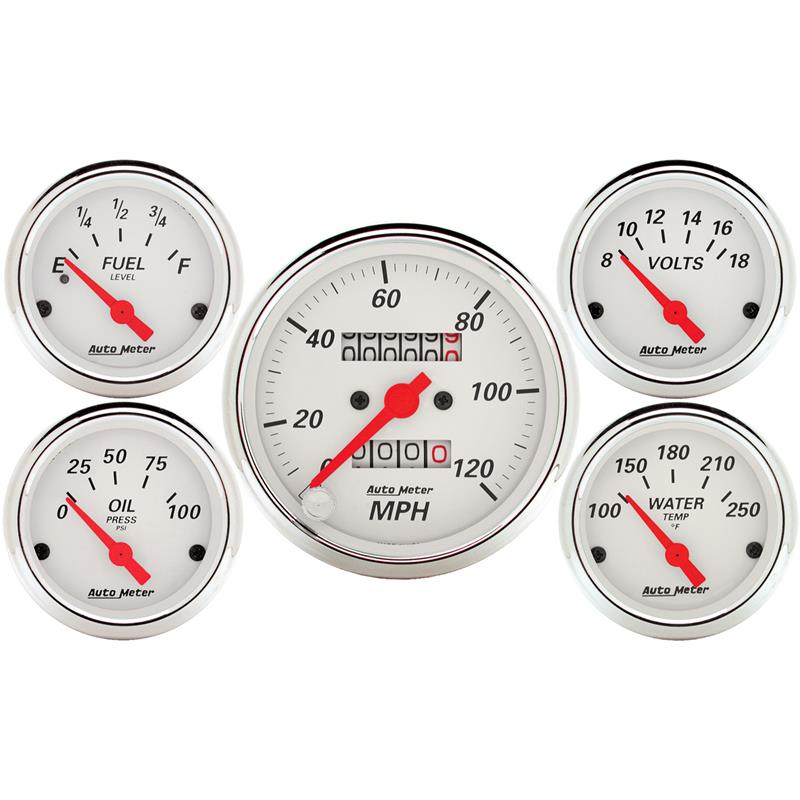 Load image into Gallery viewer, Autometer 1300 AM Arctic White Gauges
