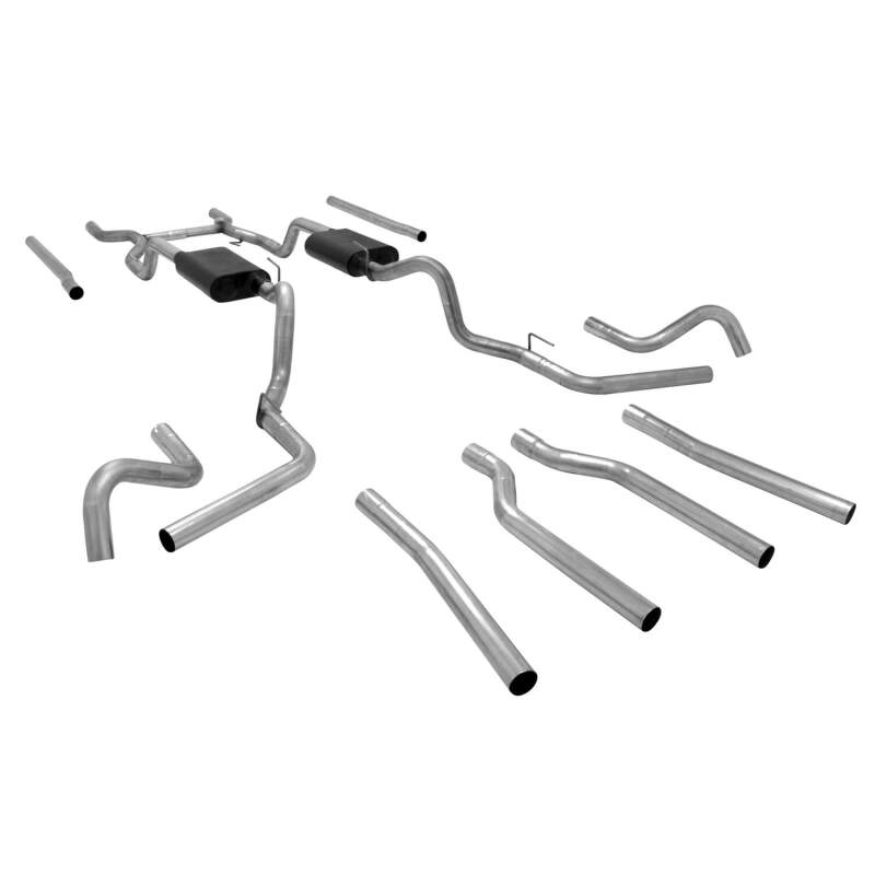 Load image into Gallery viewer, Flowmaster 817654 FLO American Thunder Crossmember-Back Exhaust Systems
