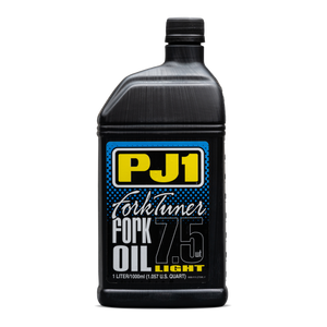 PJ1 2-7.5W-1L Gold Series Fork Tuner Oil - SAE 7.5W - 1L.