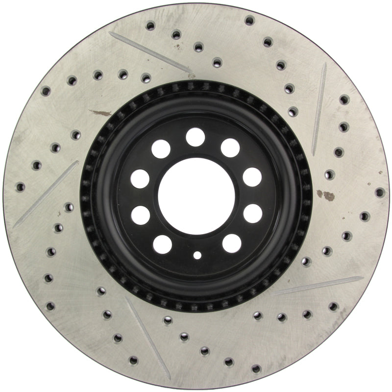 Load image into Gallery viewer, Stoptech 127.33062R ST Slot &amp; Drill Brake Rotors

