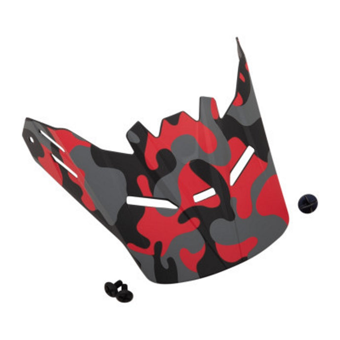 Z1r Visor Kit for Rise Camo Youth Helmets - Red