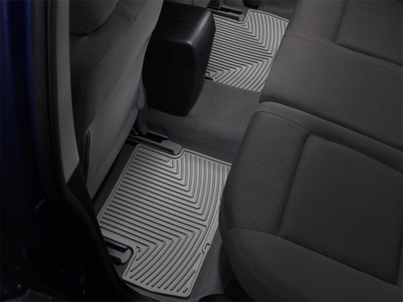 Load image into Gallery viewer, Weathertech W185GR WT Rubber Mats - Rear - Grey
