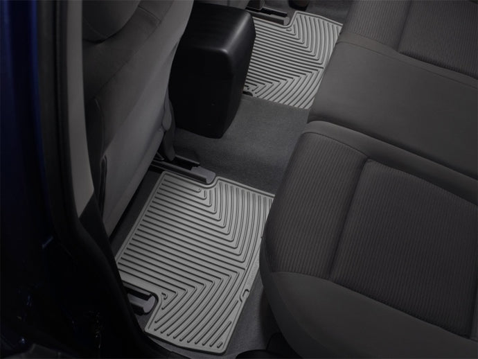 Weathertech W159GR WT Rubber Mats - Rear - Grey
