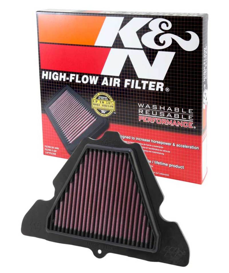 Load image into Gallery viewer, K&amp;N Engineering KA-1111 KN Motorcycle Direct Fit Air Filters
