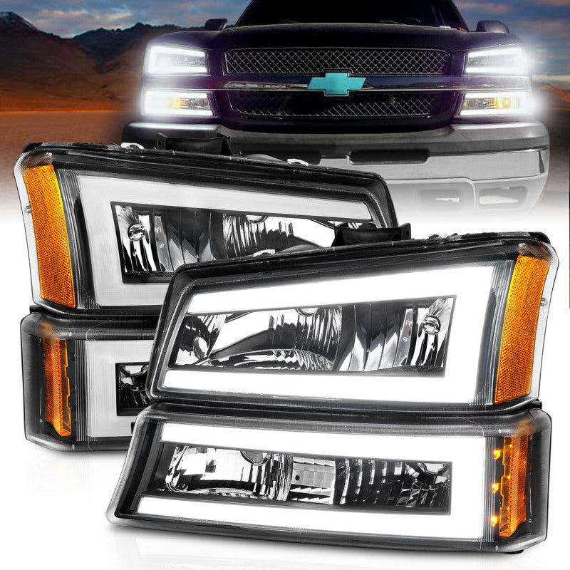 Load image into Gallery viewer, Anzo 111501 ANZ Crystal Headlights
