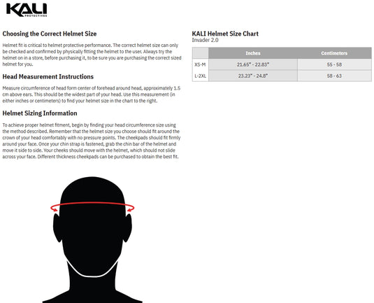 Kali Protectives Invader 2.0 LTD Force Helmet