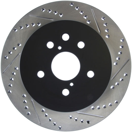 Stoptech 127.44141L ST Slot & Drill Brake Rotors