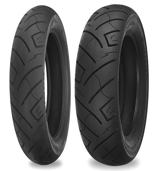 Shinko 87-4570 SR777 Reflector Front Tire - 130/90B16 H.D.