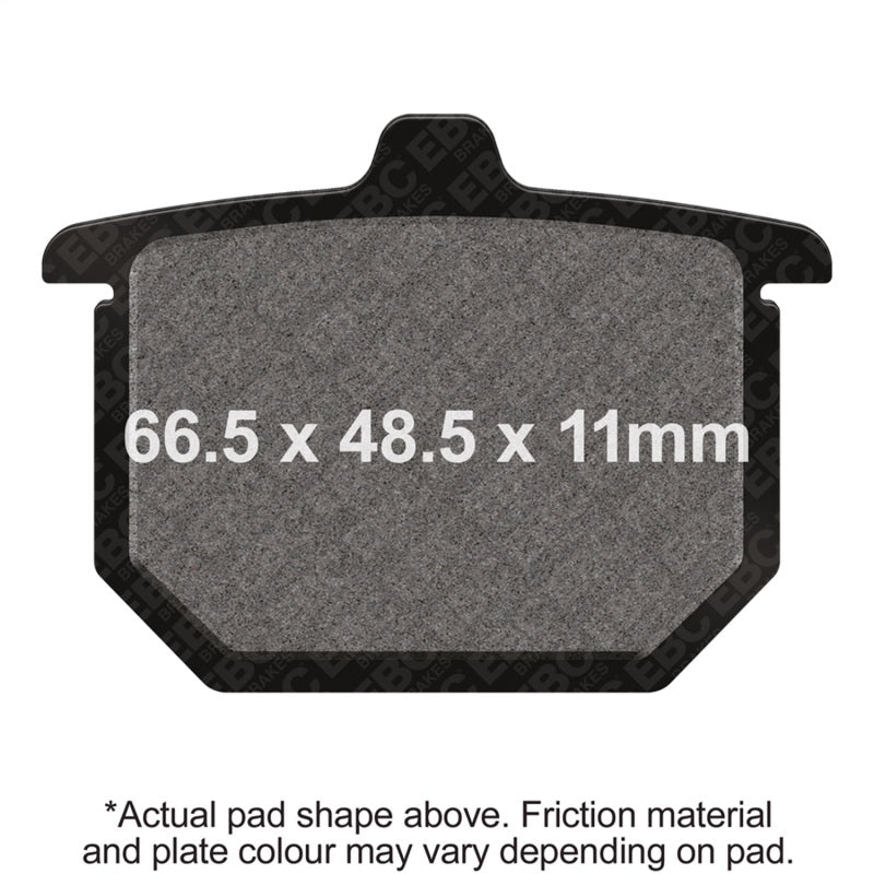Load image into Gallery viewer, Ebc Powersports FA29V EBC Semi-Sint Vee Brake Pads
