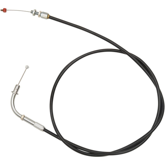 Barnett 101-85-30003-06 Black Vinyl Throttle Cable (+6in.)