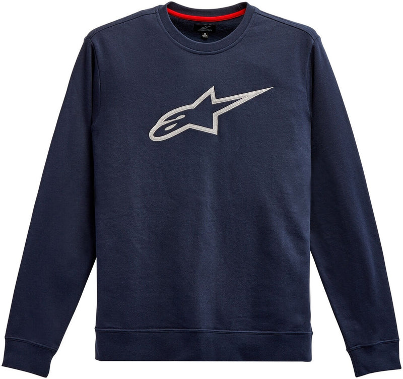 Load image into Gallery viewer, Alpinestars Ageless Crew Fleece (X-Large, Navy/Gray)
