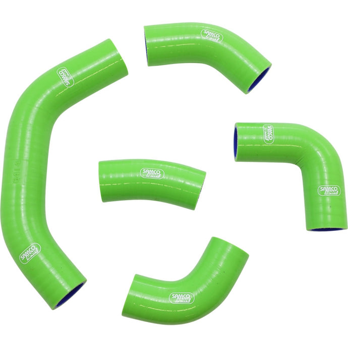 Samco Sport KAW-100-GN Radiator Hose Kit - Green