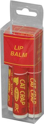 Ek Usa 10509P Cat Crap Lip Balm - 3 Pack