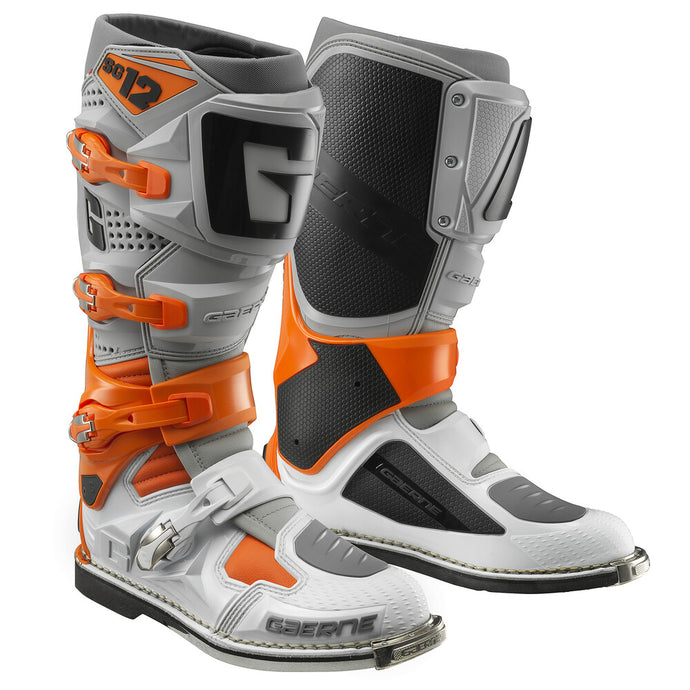 Orange/Gray/White
