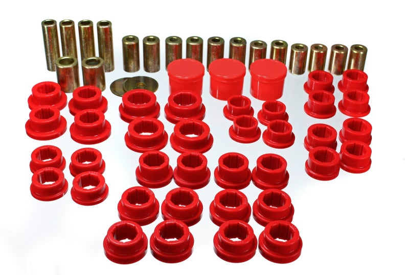 Load image into Gallery viewer, Energy Suspension 7.3122R ES Cntrl Arm Bushings - Red
