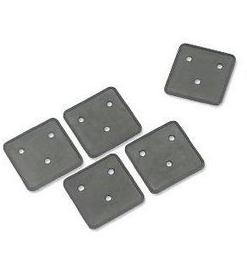 Drag Specialties 2030-0015 License Plate Mounting Gasket - Flat Style