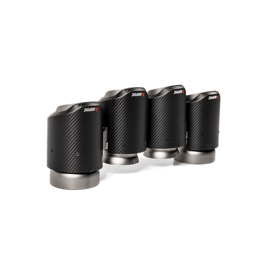 Akrapovic TP-CT/59 AKR Tail Pipe Set - Carbon
