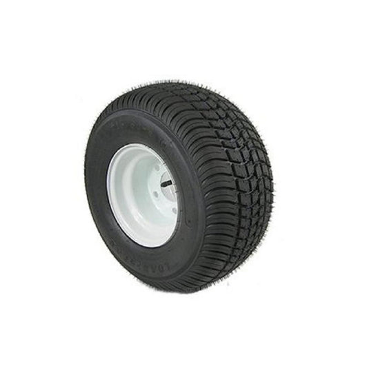 Load Star 3H350 Tire and Wheel Assembly - 205/65-10 - 5 Hole - White Rim