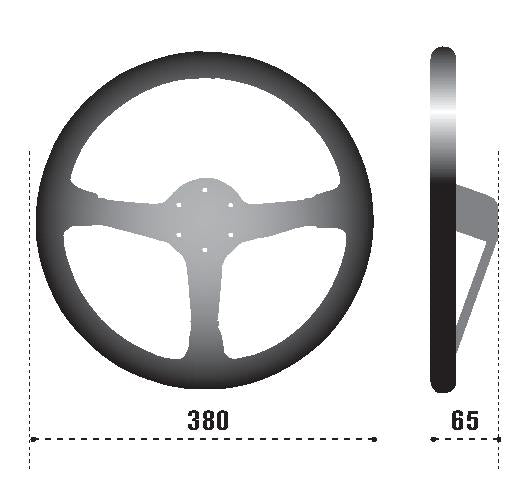 Sparco 015R368MSN SPA Steering Wheel
