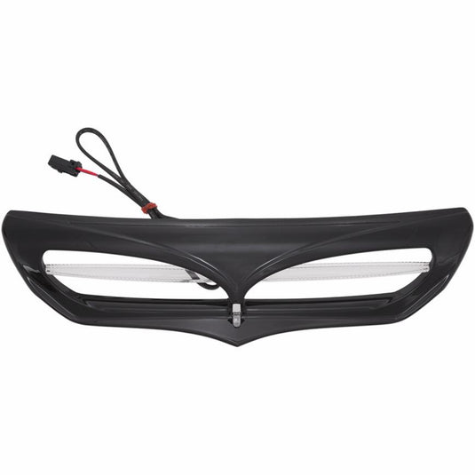 Ciro 40012 Fairing Vent Trim with LED - Black