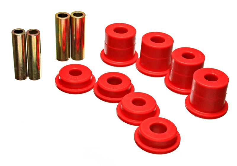 Load image into Gallery viewer, Energy Suspension 4.4116R ES Subframe Bushings - Red
